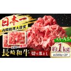 牛肉 バラ カルビ 長崎和牛 切り落とし 約1kg