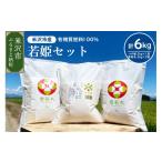 米 つや姫 令和8年産 新米 若姫 セット 6kg