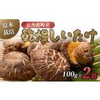 野菜類 きのこ 原木栽培 乾燥しいたけ 100g×2袋