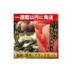 牛肉 もつ鍋 7日以内に発送 博多ブランドセット
