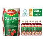 果汁飲料 デルモンテ クランベリー 750ml