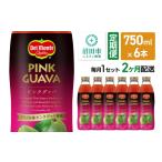 果汁飲料 デルモンテ ピンクグァバ 750ml