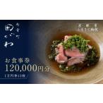 お食事券 120 000円分