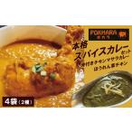 惣菜 レトルト 冷凍 レンジで簡単 本格スパイスカレー2種4…