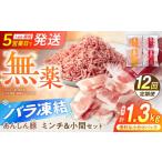 豚肉 12回定期便 無薬育ちのあんしん豚