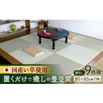 インテリア 一畳屋 たたみっこ 縁無し 85cm×85cm×厚み2cm