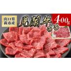 ふるさと納税 牛肉 山口県 萩市 数量限定 牛肉 焼肉 もも 400g 山口県萩市産 見蘭牛 国産 バーベキュー 肉 お肉 牛　｜HG000070