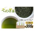 ふるさと納税 お茶類 緑茶（茶葉・ティーバッグ） 長崎県 東彼杵町 そのぎ茶 緑茶 そのぎ茶 100g 3袋 計300g 岡田商会 長崎県 東彼杵町 hs42bag210004 茶葉 お…
