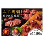 馬肉 南 ふじ馬刺し フジチクオリジナル 希少部位厳選セッ…