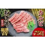 ふるさと納税 牛肉 焼肉・バーベキュー 愛知県 南知多町 知多牛響 焼肉用 カルビ 750g (250g×3) 知多牛 有限会社寿屋精肉店 知多牛響 焼肉用カルビ 750g：18,…