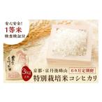 ふるさと納税 玄米 京都府 京丹後市 6ヶ月定期便 2025年産 京都・京丹後峰山 特別栽培米コシヒカリ 3kg 玄米 1等米 検査済証付 MF00055