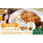 加工品等 大和当帰葉とスパイスで作るふたりぶんのカレーキ…