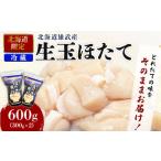 ふるさと納税 魚貝類 ホタテ 北海道 雄武町 北海道限定 生ほたて 期間限定 北海道雄武産 生玉ほたて 300g×2 塩水パック 冷蔵 | 配送地域限定 生ホタテ 新鮮 …