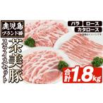 C-3201 鹿児島茶美豚スライスセット 合計1.8kg
