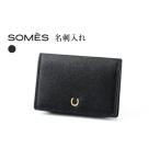 ファッション SOMES 名刺入れ ブラック