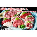 馬肉 馬刺し 5種