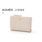 財布 SOMES LF折財布 アイボリー PT-73