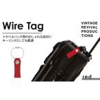 アクセサリー レッド ワイヤータグ Wire