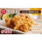 鶏肉 おおいたとり天 15袋セット 大分 おおいた