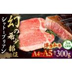 牛肉 ヒレ 全3回定期便 博多和牛 シャトーブリアン