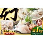 旬の鮮魚等 12回定期便 クエ鍋用クエパック500g×2