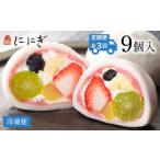 ふるさと納税 菓子 大福 京都府 京都市 定期便3回 仁々木 祇園ぽっちり9個入り×全3回 [ 京都 祇園 スイーツブランド フルーツ大福 おしゃれ 可愛い 人気 お…