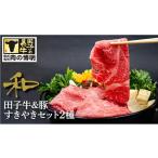 豚肉 田子牛&豚 すきやきセット 和 2種