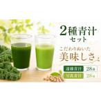 健康食品 遠藤青汁と豆乳青汁 生 冷凍 各28袋×2種セット