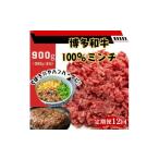 牛肉 ハンバーグ 定期便全12回 博多和牛100%ミンチ