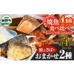 魚貝類 鮭 焼き魚 電子レンジ セット 4種食べ比べ