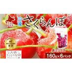ふるさと納税 果物類 さくらんぼ 北海道 芦別市 冷凍 さくらんぼ 160g × 6パック 赤ミックス 大橋さくらんぼ園 サクランボ チェリー 果物 果物類 フルーツ デ…