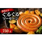 肉 ソーセージ 豚肉 ぐるぐるソーセージ 750g