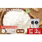 米 パン 3ヵ月定期便 小麦粉 竹内さんちの小麦粉