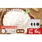 米 パン 6ヵ月定期便 竹内さんちの小麦粉
