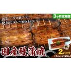 鰻 鰻蒲焼 2パック
