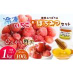 いちご 冷凍いちご と 日本みつばちのはちみつ