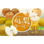 梨 2026 品種はおまかせ2種類 旬の梨ミックス 3kg