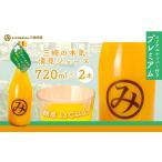 ふるさと納税 果汁飲料 みかん 愛媛県 伊方町 シリアルナンバー付きプレミアム 数量限定 限定100セット 三崎の本気 清見ジュース2本セット 糖度13℃以上（順…