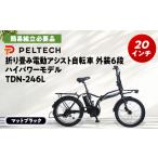 カー用品 PELTECH X-Adventure20型折り畳み自転車外装6段変…