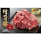 豚肉 モモ 定期便 全6回 結旨豚 ウデ又はモモ