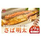 干物 サバ さば明太 9尾