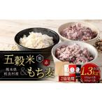 雑穀 五穀米 黒 赤 もち麦 セット 1.3kg