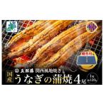 ふるさと納税 うなぎ 大阪府 泉佐野市 7/19土用の丑の日 五郎藤 関西風地焼き 国産有頭旨鰻 120g×4尾 計約480g 贈答用 うなぎ ウナギ 蒲焼き 炭火