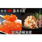 ふるさと納税 いくら 北海道 根室市 F-42011 北海道根室産 いくら醤油漬け80g×4P・ボイルたらばがに剥き身100g×3P