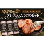 肉 ハム 納豆喰豚 プレスハム 3本セット 360g×3