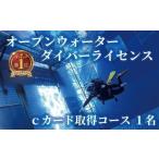 体験チケット ダイビング ライセンス 取得 1名