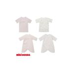 服 子ども ミキハウス ピュアベールフライス肌着セット