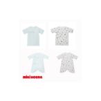 服 子ども ミキハウス ピュアベールフライス肌着セット