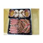 ふるさと納税 カニ ずわいガニ 京都府 京丹後市 焼き蟹セット（本ズワイガニ500g〜600g×2杯分／蟹味噌付き・カニだし付き）　NJ00008 焼き蟹セット