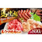 馬肉 馬ウマ 焼肉セット 4~5人前 合計 約800g